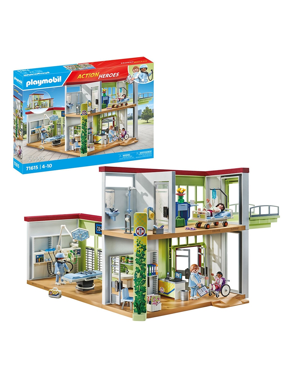Hospital Infantil Playmobil 6657 Hospital De Playmobil Precio