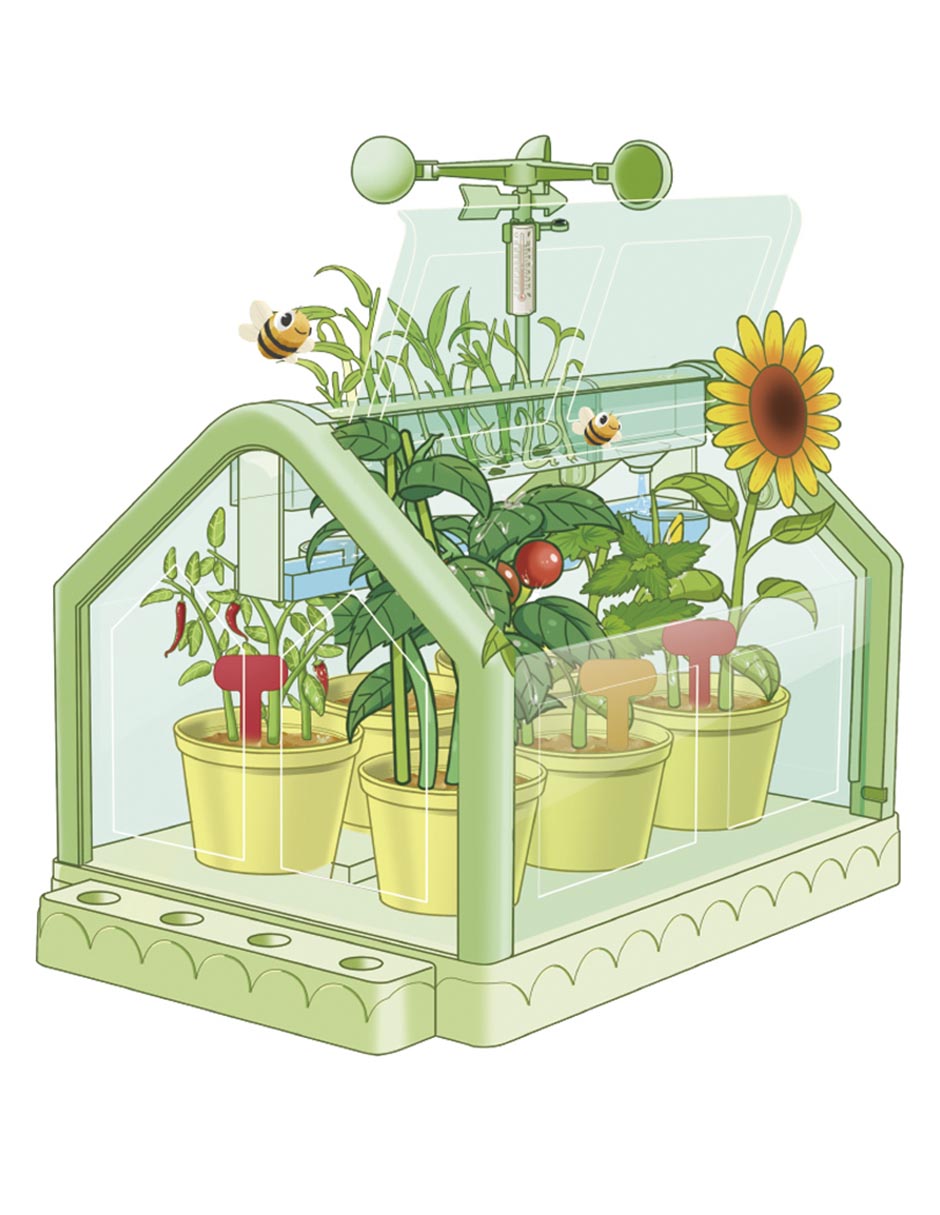 Planting Sunlight Room juego de rol para niños 6