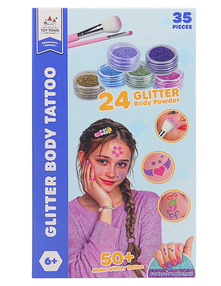Set de tatuajes Glitter Body Tattoo 4