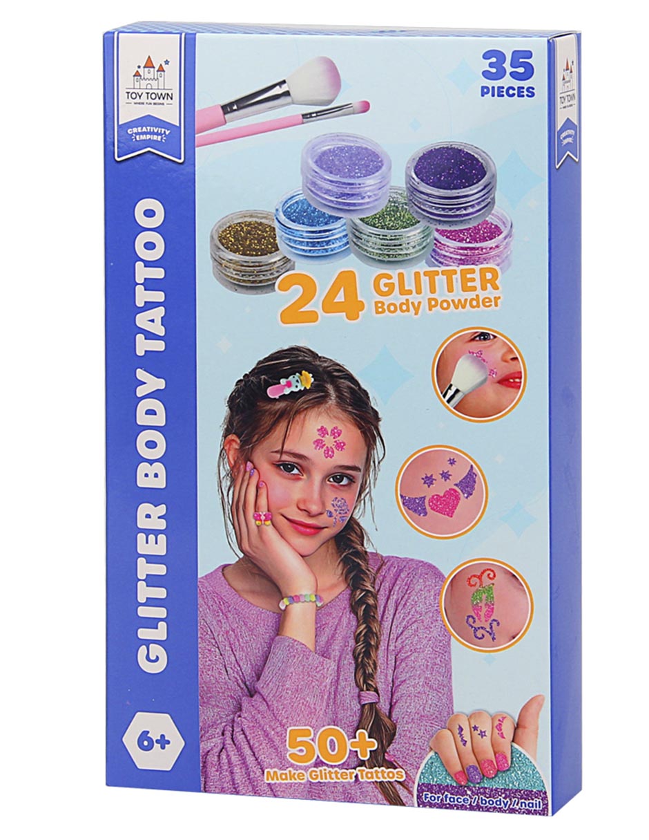 Set de tatuajes Glitter Body Tattoo 5