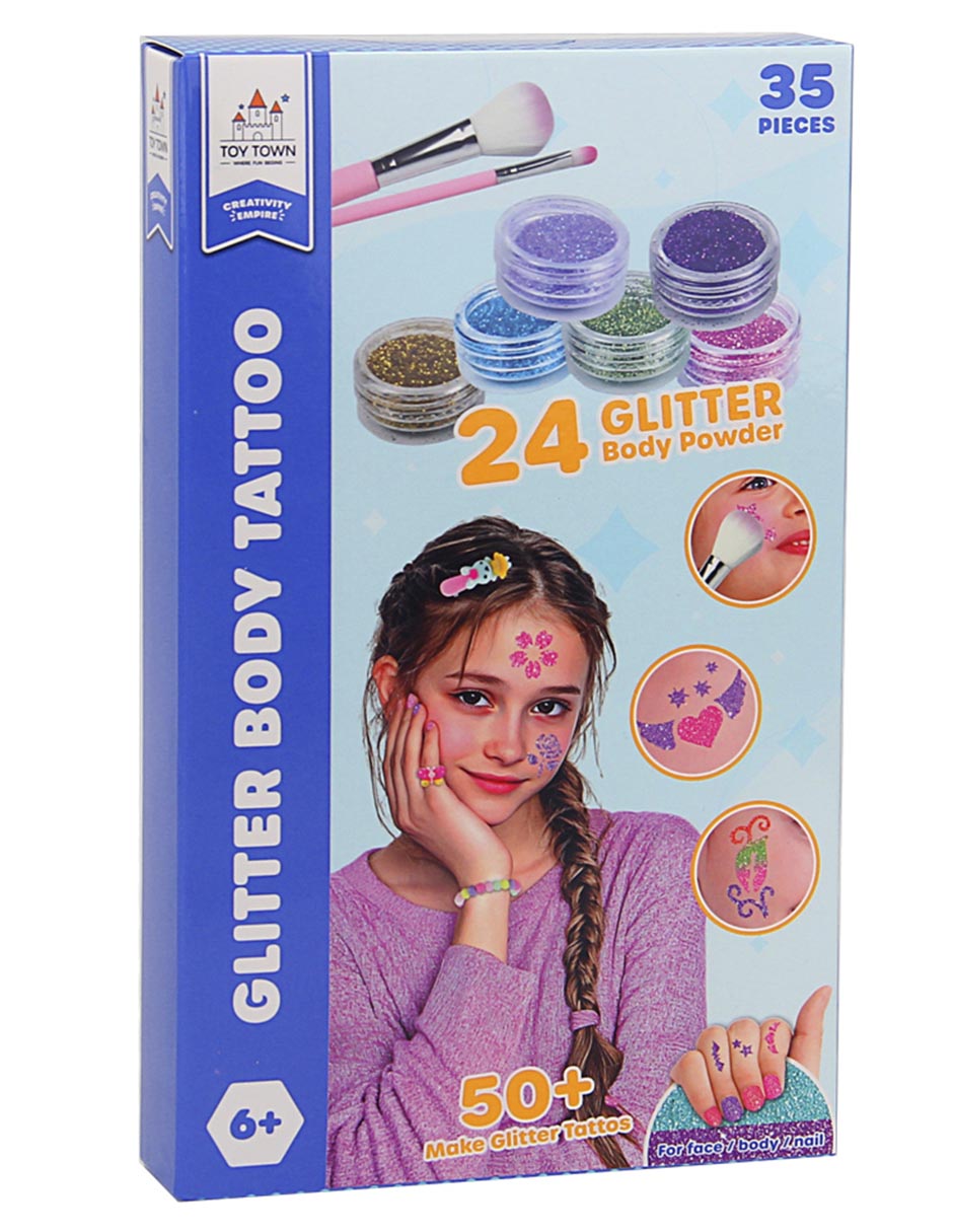 Set de tatuajes Glitter Body Tattoo 6