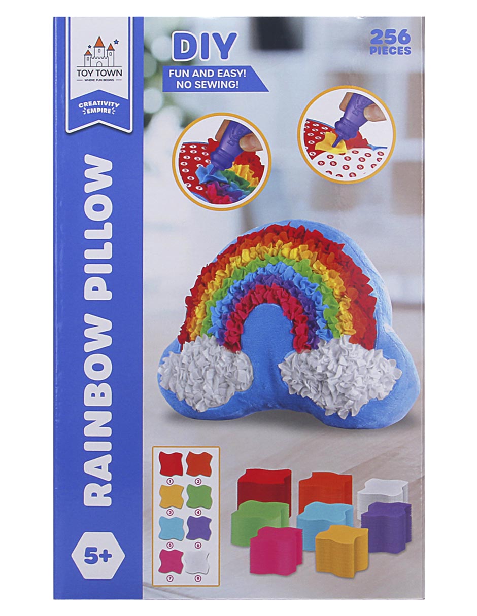 Rainbow Pillow 3