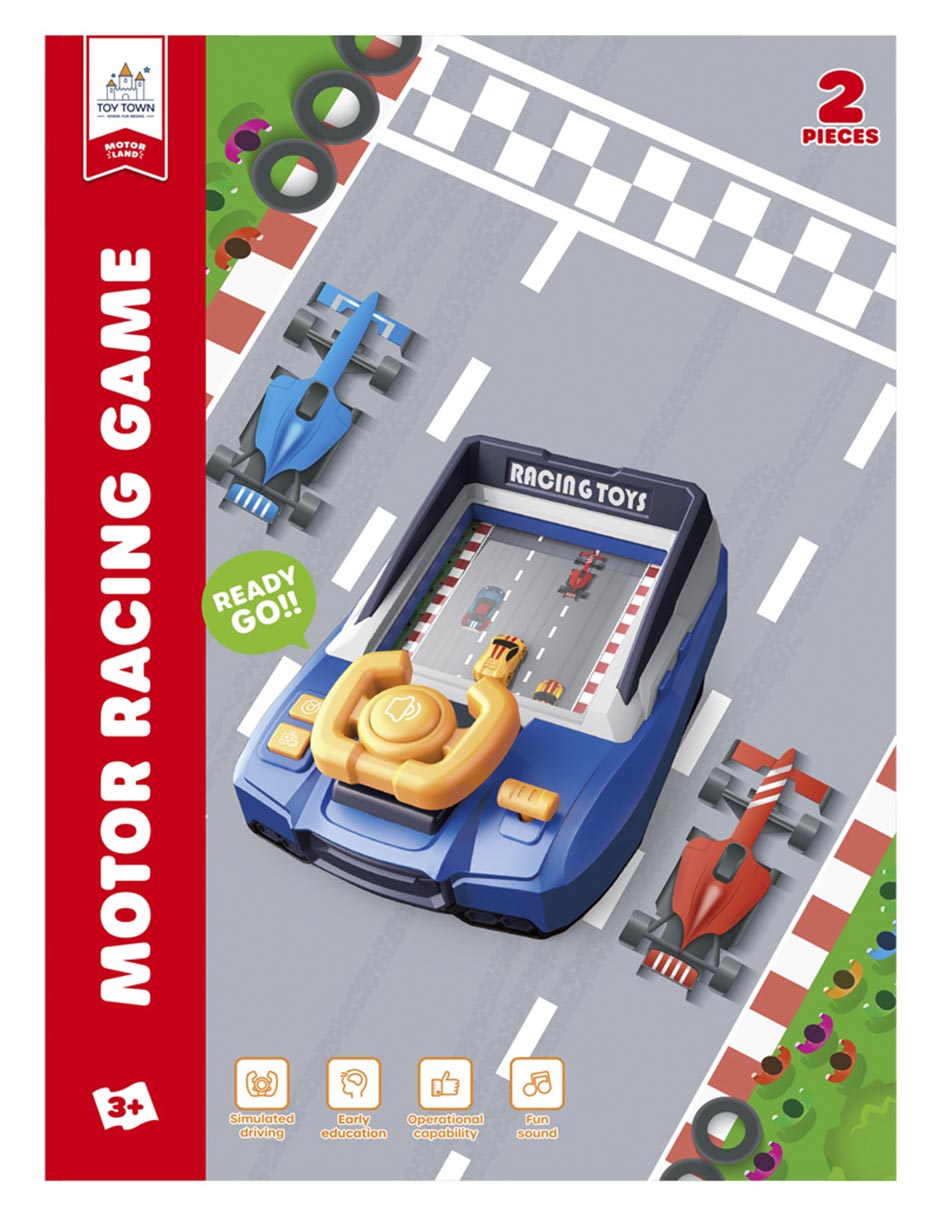 Volante Simulador inalámbrico para nintendo 3