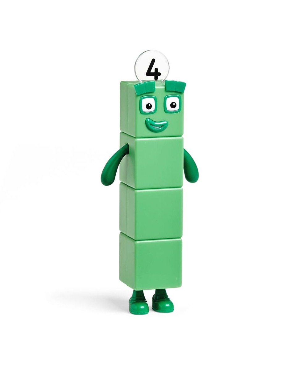Set de figuras del uno al cinco de Numberblocks Friends 5