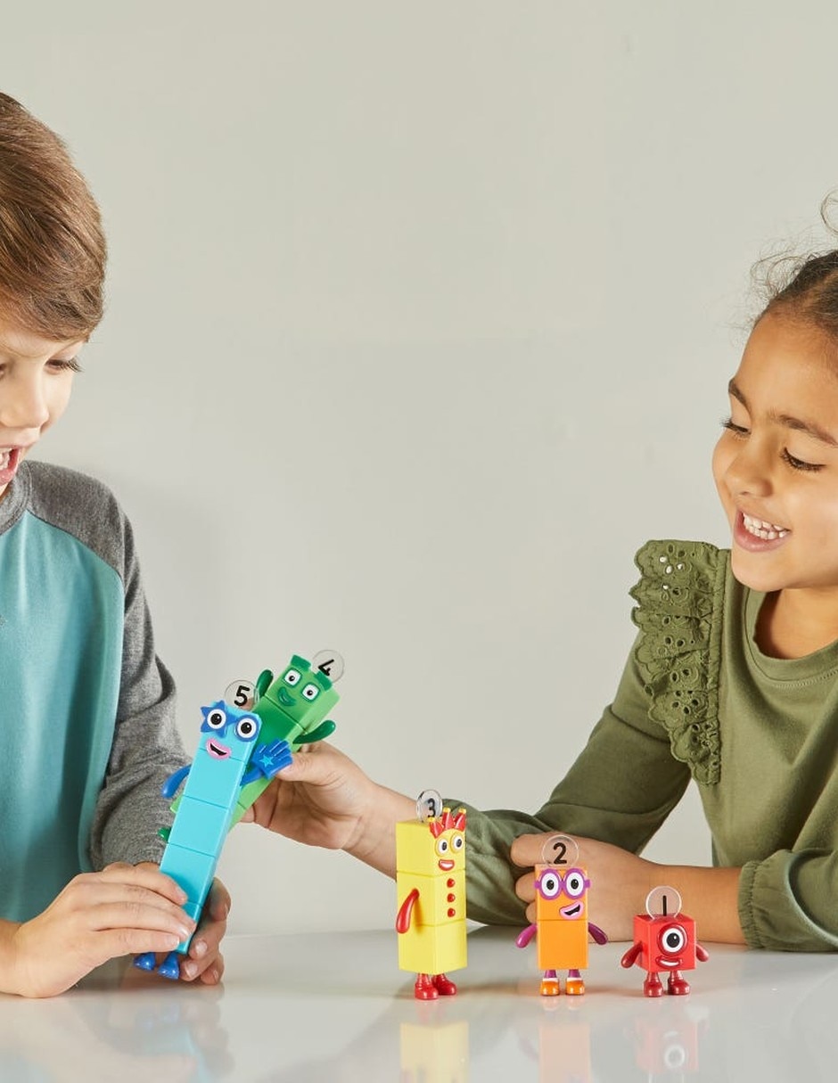 Set de figuras del uno al cinco de Numberblocks Friends 8