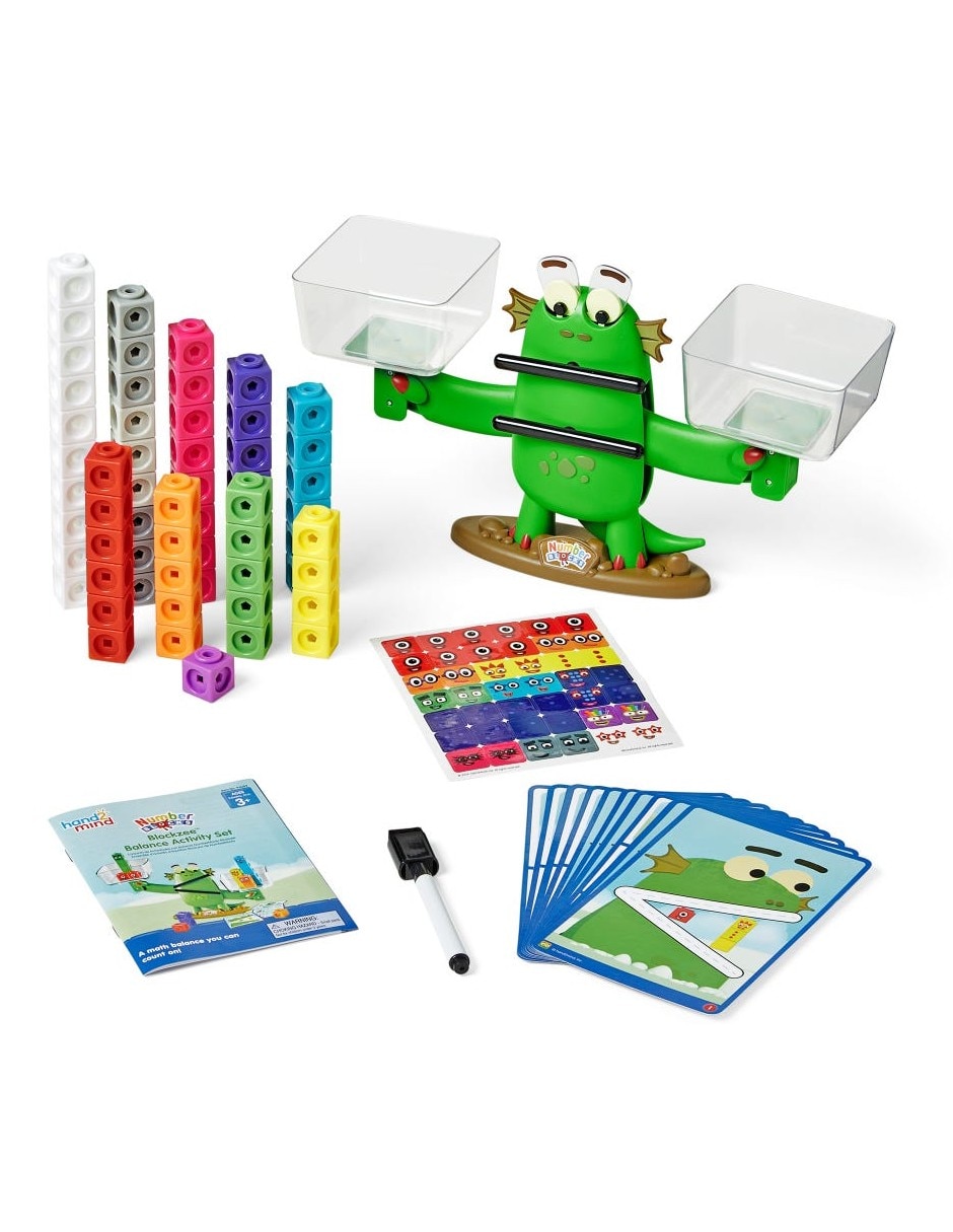 Set de actividades de equilibrio Numberblocks Blockzee 2
