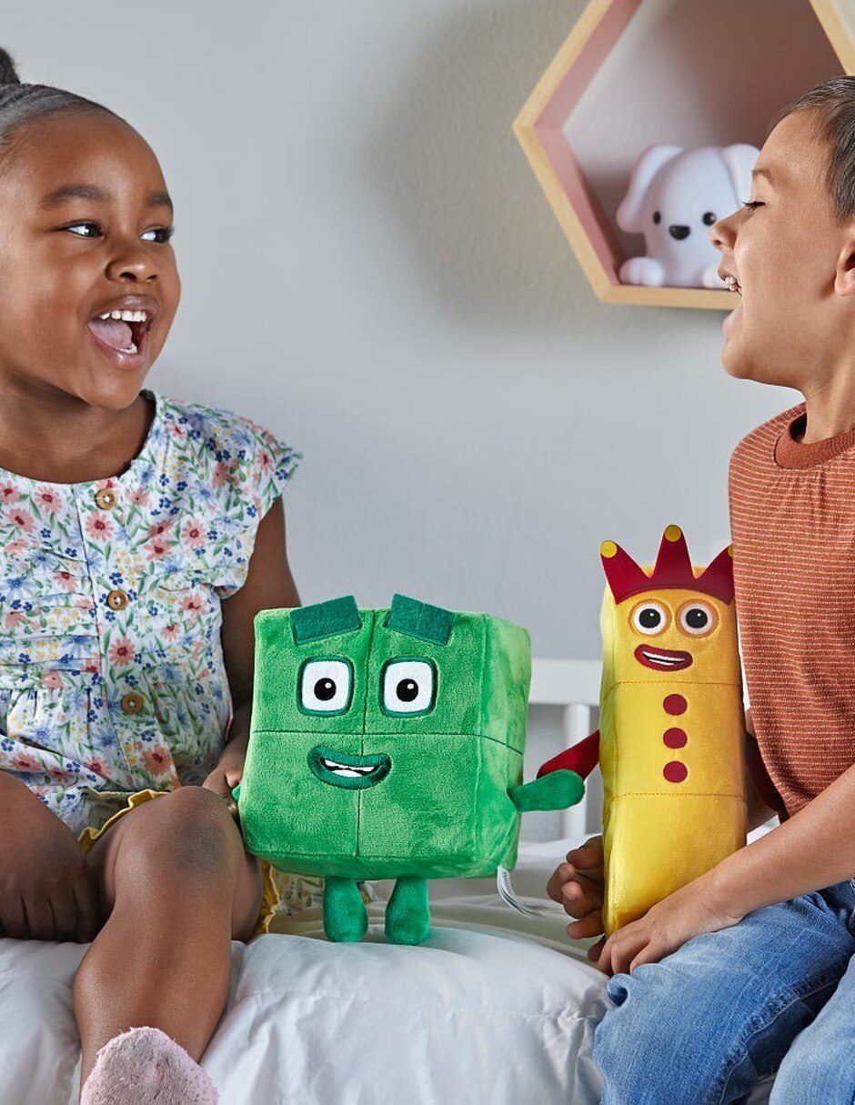 Peluche de amigos juguetones Numberblocks tres y cuatro 6