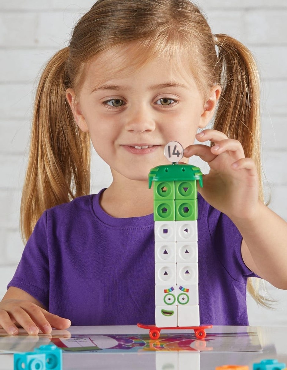 Conjunto de actividades Mathlink Cubes Numberblocks 11–20 4