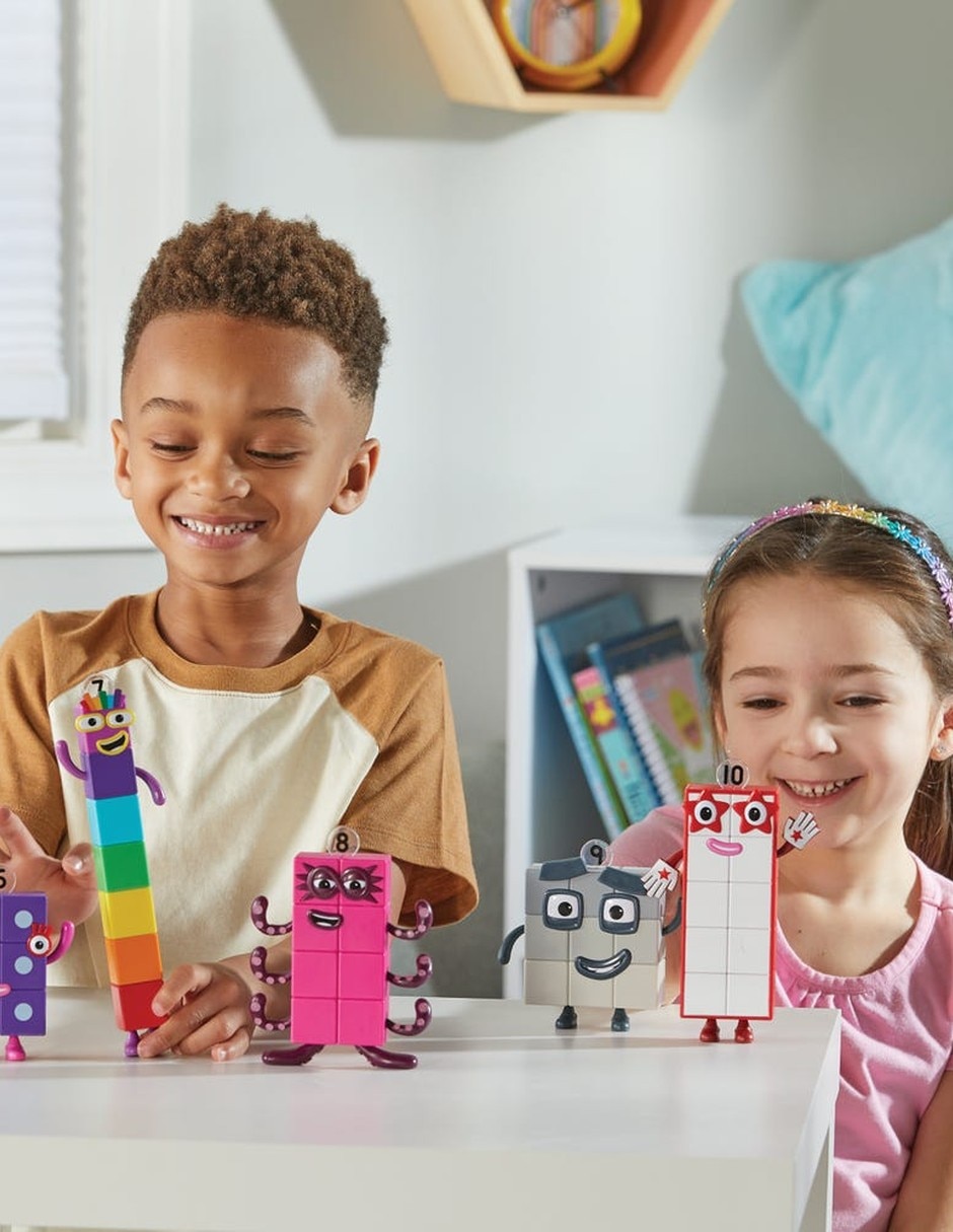 Set de figuras del seis al diez de Numberblocks Friends 4