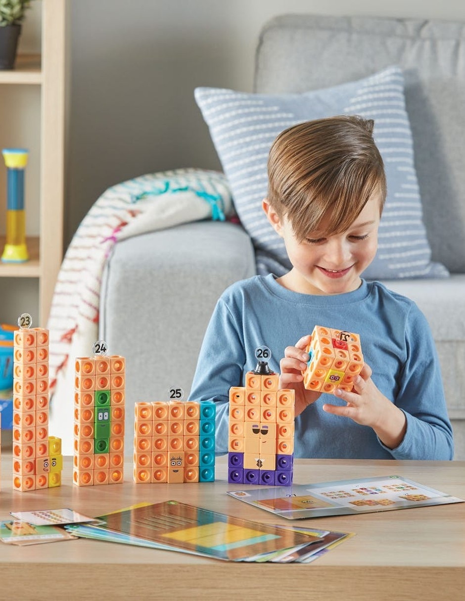 Conjunto de actividades Mathlink Cubes Numberblocks 21-30 3