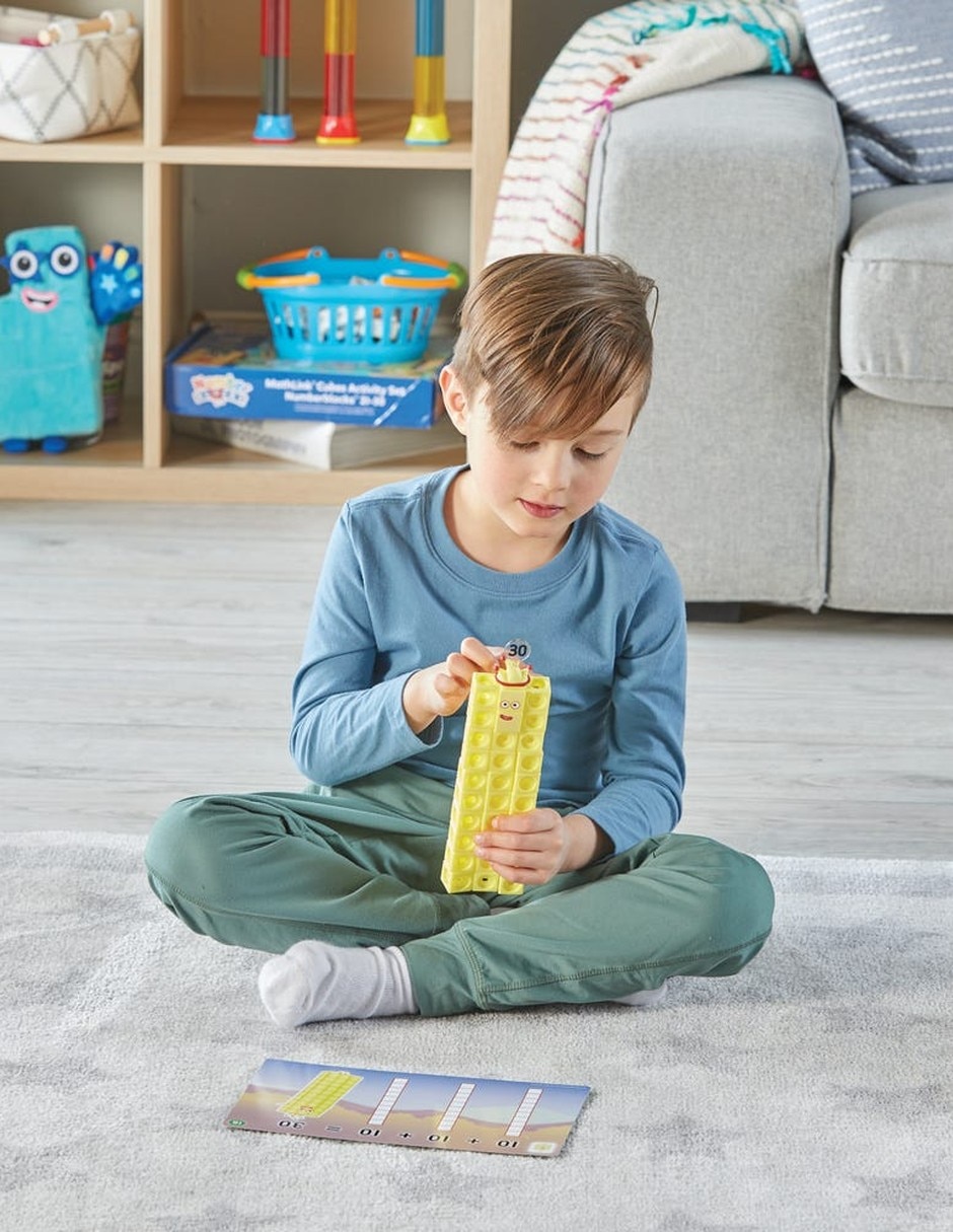 Conjunto de actividades Mathlink Cubes Numberblocks 21-30 8