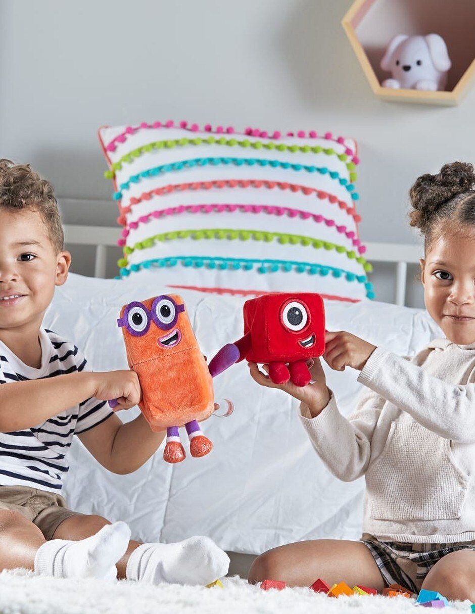 Peluche de amigos juguetones Numberblocks uno y dos 3