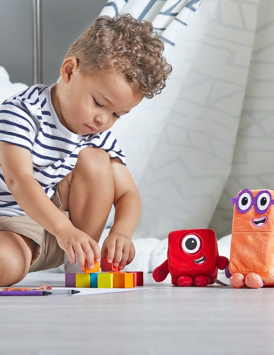 Peluche de amigos juguetones Numberblocks uno y dos 5
