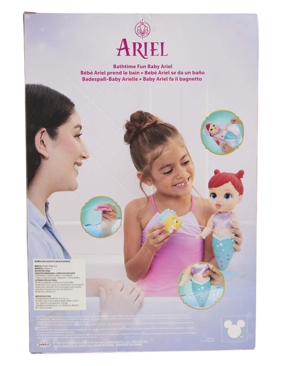 Muñeca fashion Disney Ariel 4