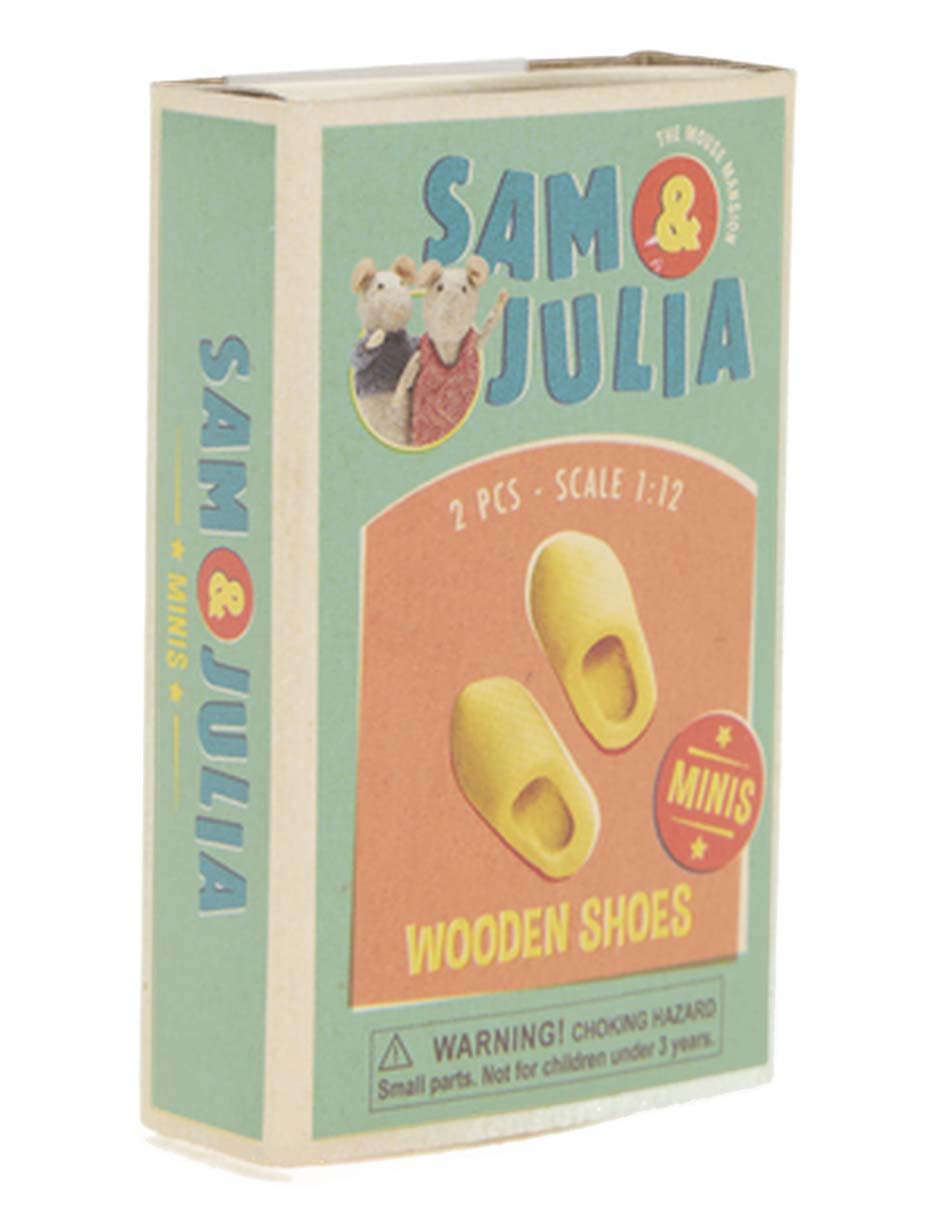 Ropa y accesorio de muñeca Sam & Julia Sam & Julia Wooden Shoes 2