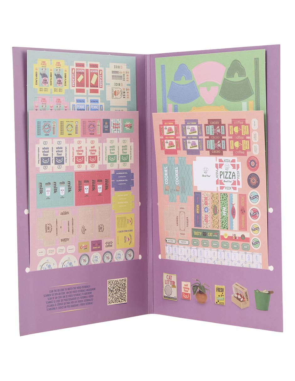 Casa de muñecas die cuts kitchen Sam& 3
