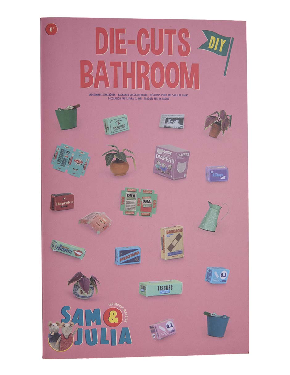 Die-Cuts Bathroom Sam&