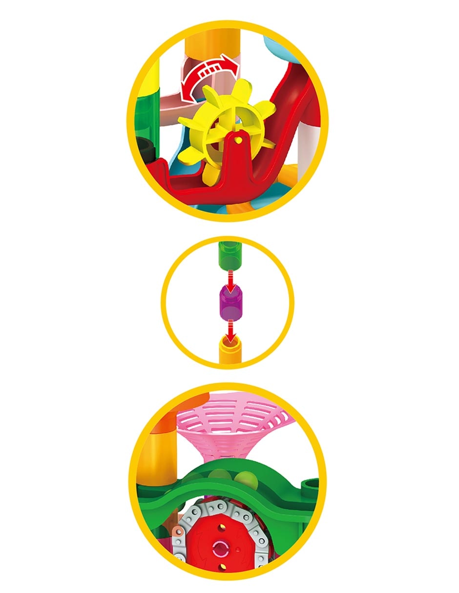 juego de canicas con elevador 2