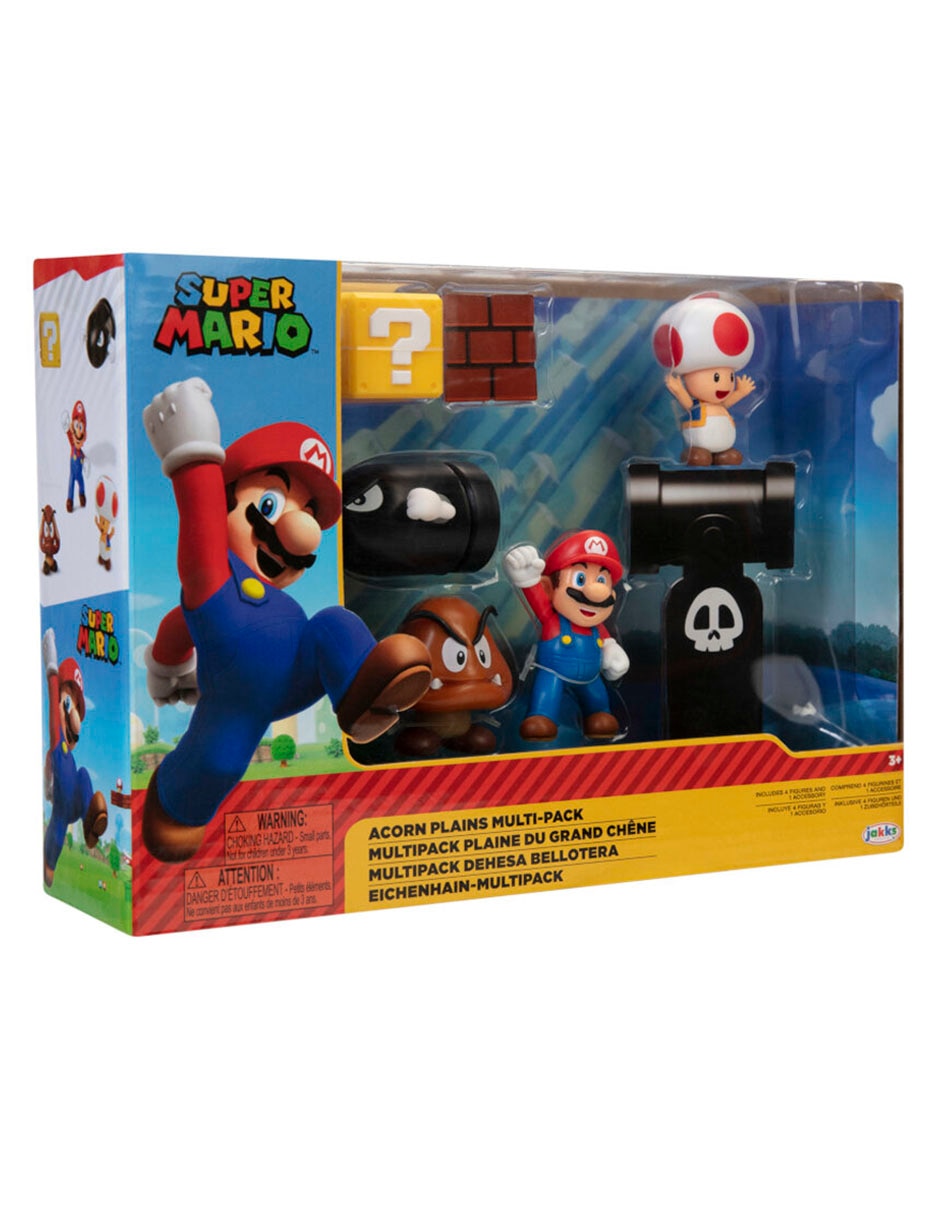 Set de figura de colección Super Mario Bros 4
