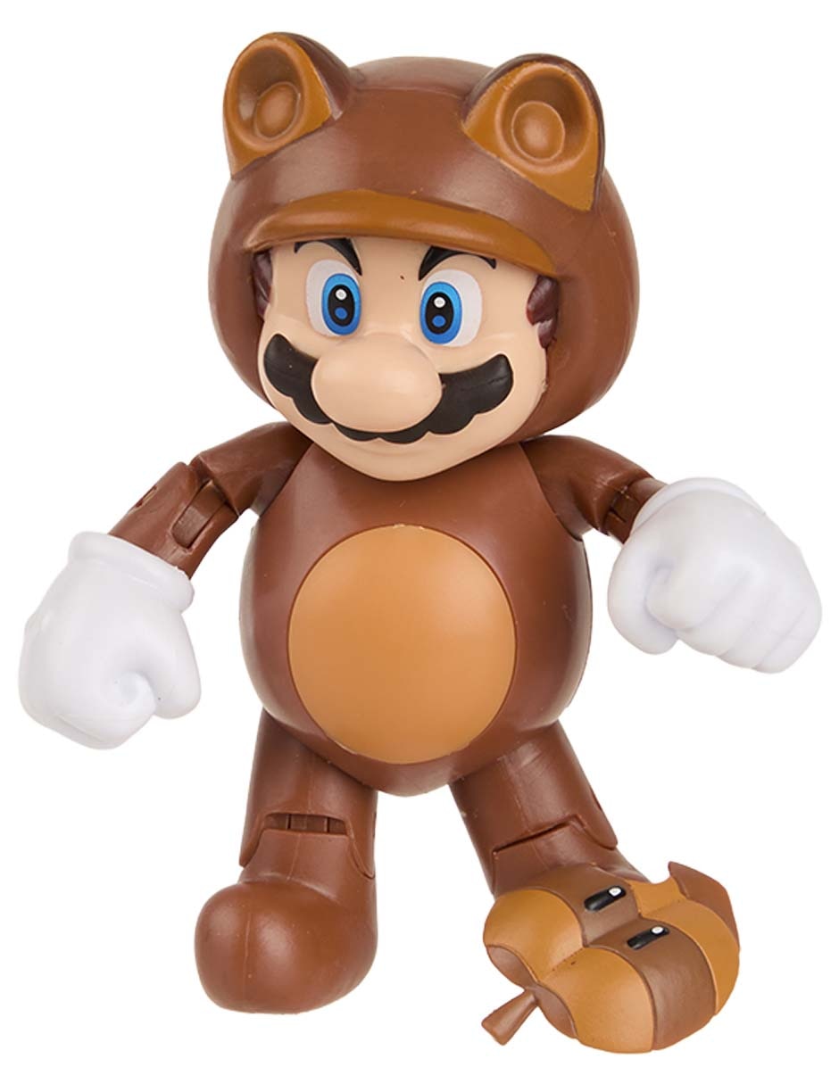 Figura de colección Super Mario Mario Tanooki