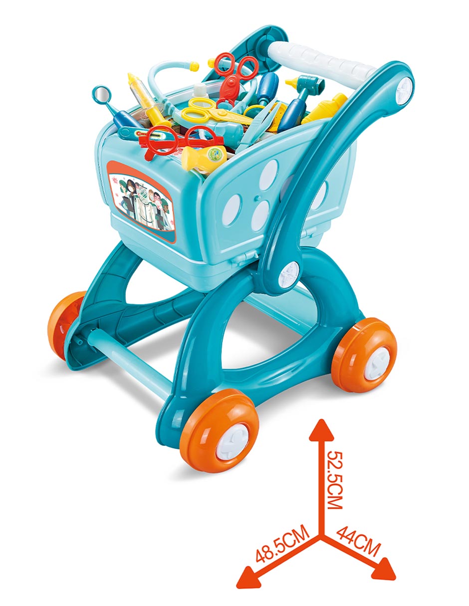 Children Doctor Transformable Cart juego de rol para niños 2