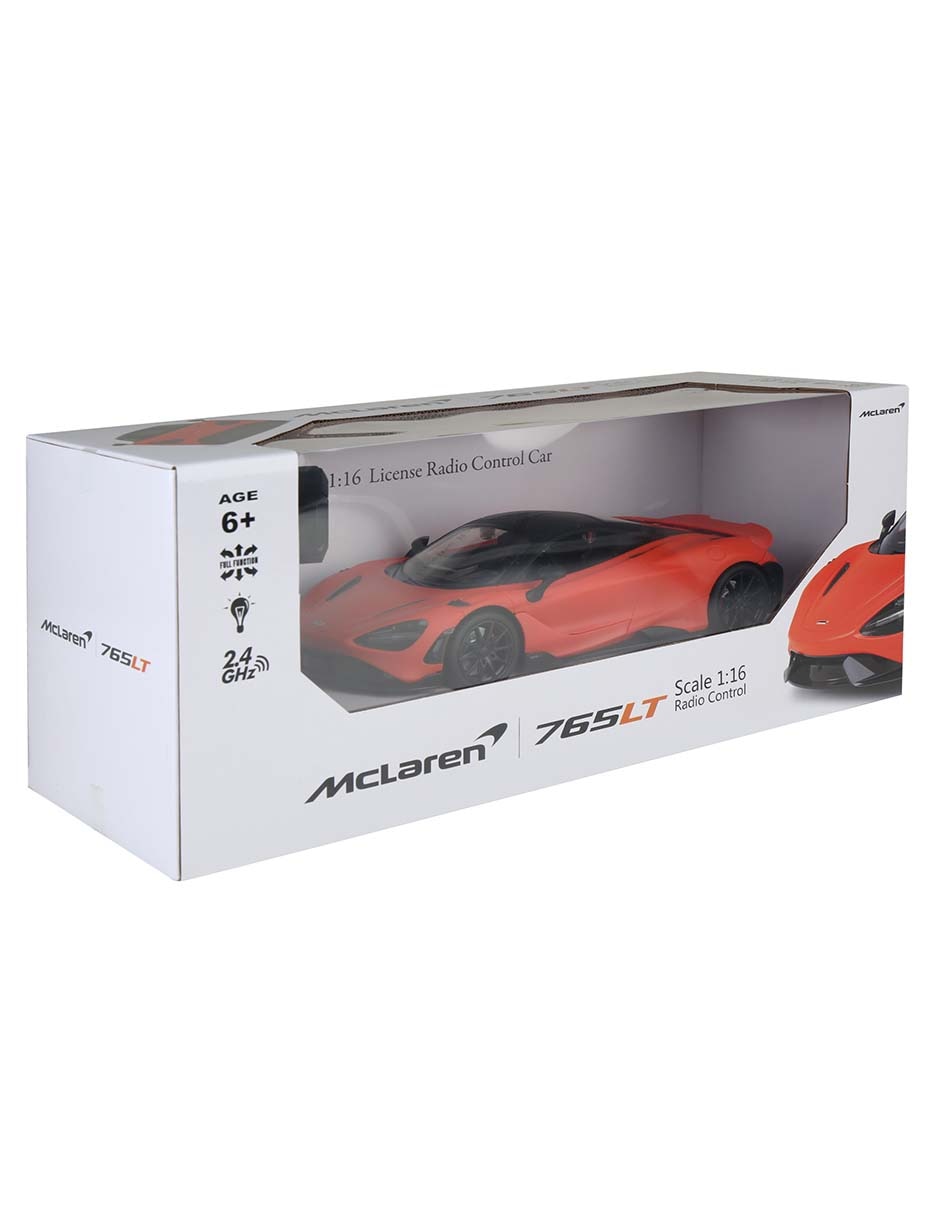 Vehículo de control remoto mclaren 765lt 3
