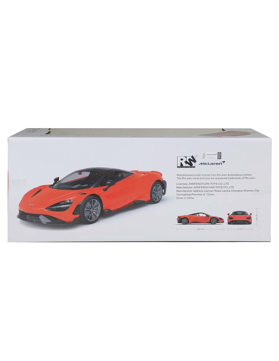 Vehículo de control remoto mclaren 765lt 4