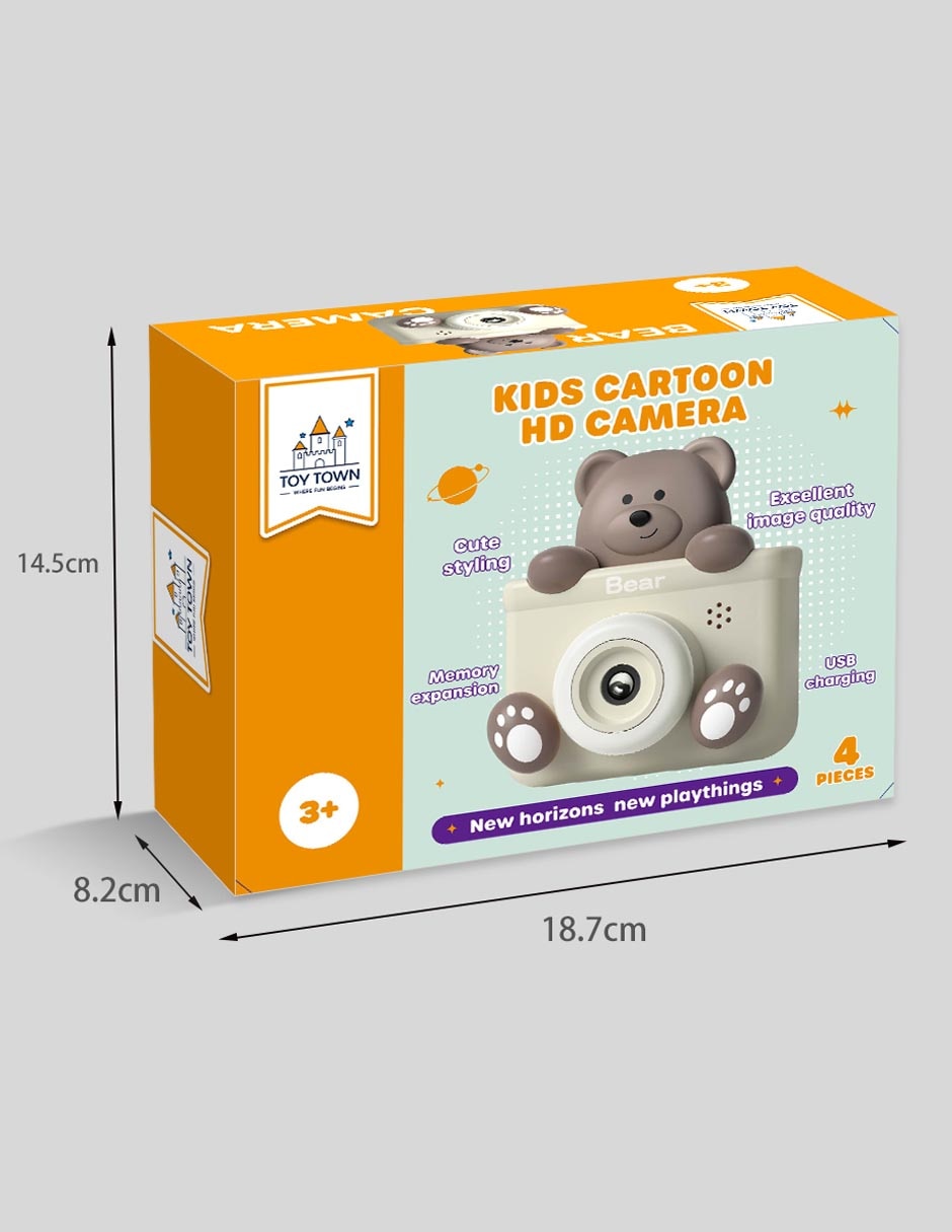 Cámara instantánea Kids Cartoon Hd 4