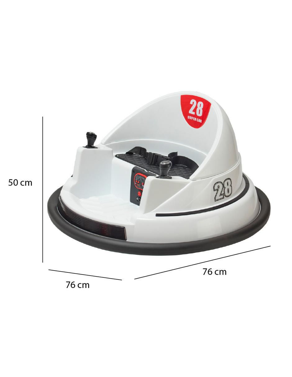 Automóvil montable Bumper car recargable 7