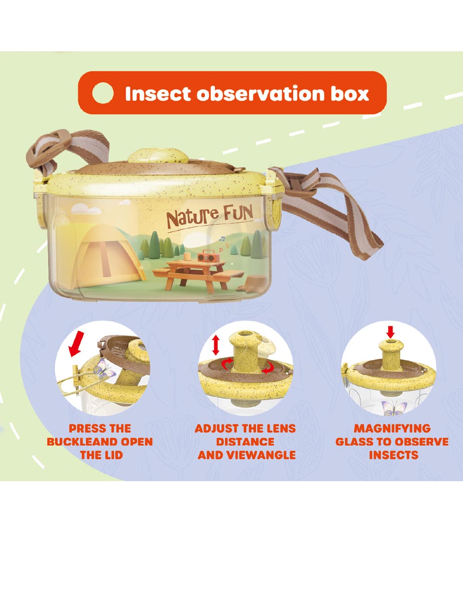 Outdoor Insect Catching Set juego de rol para niños 3