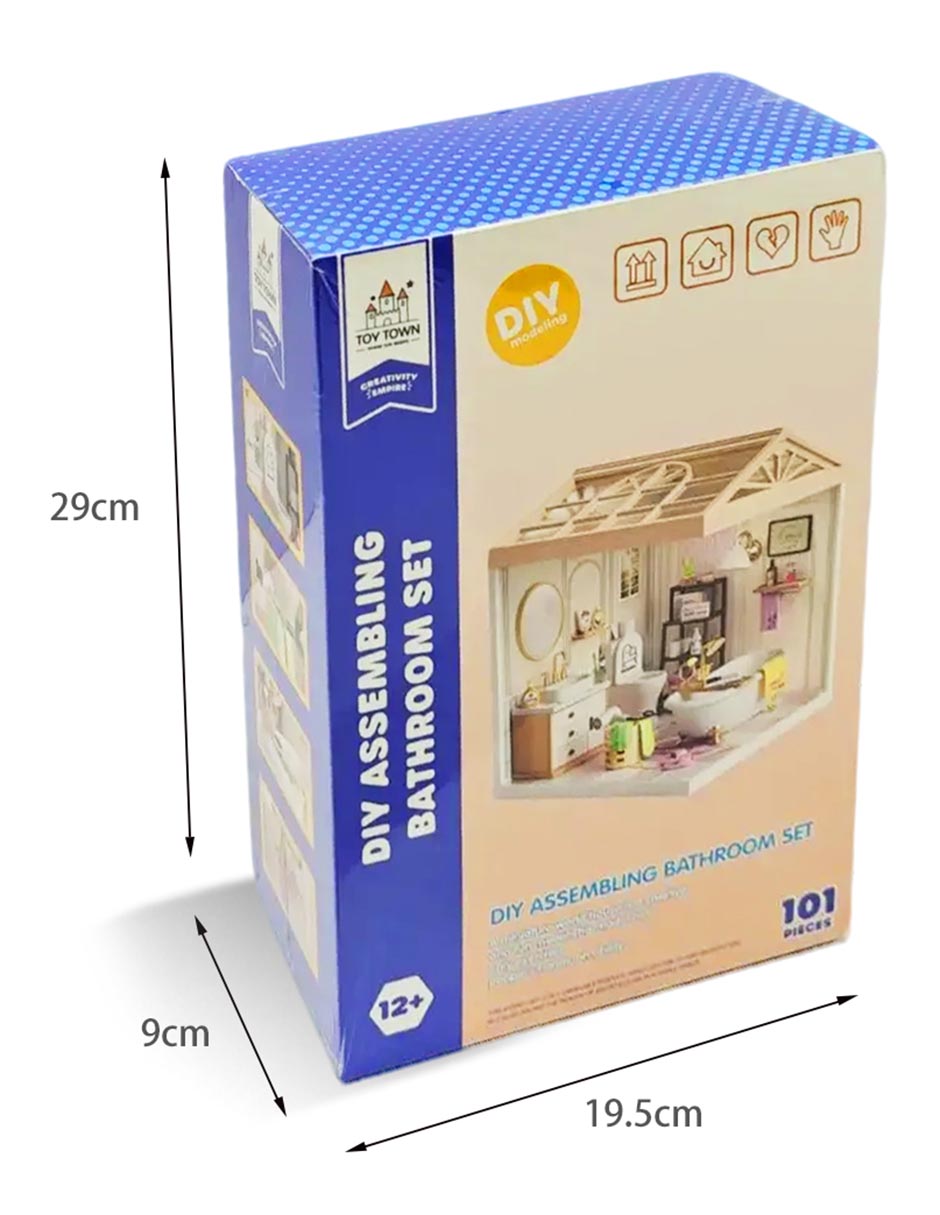 Diy Assembling Bathroom Set 4