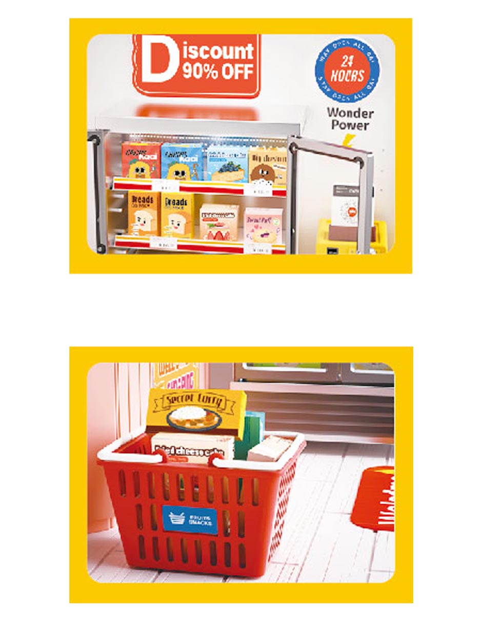 Casa miniatura supermercado 4
