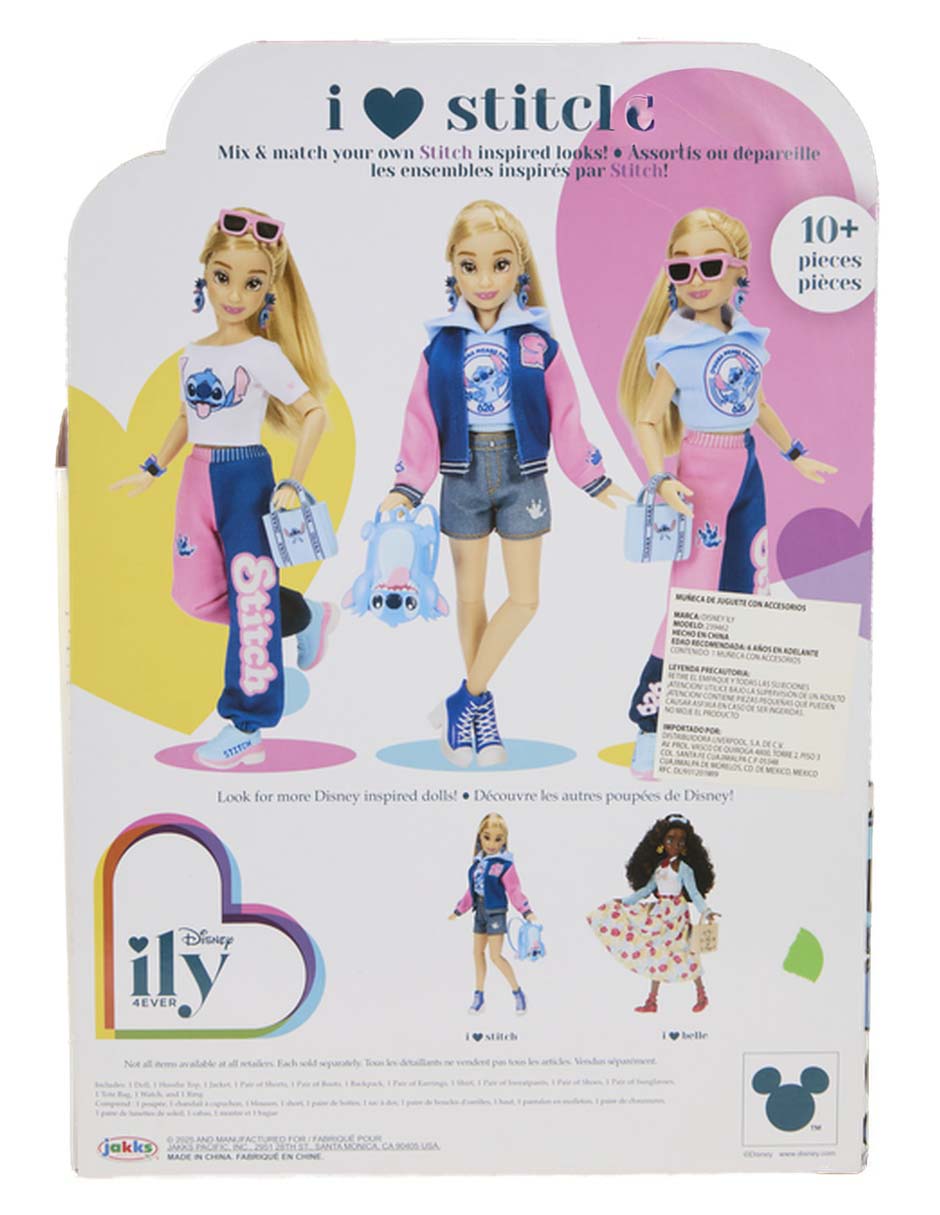Muñeca fashion Disney Stitch 4