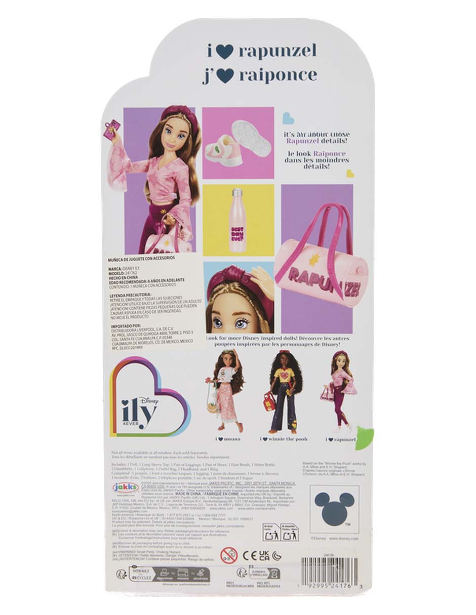 Muñeca colección Disney Raspunzel 4