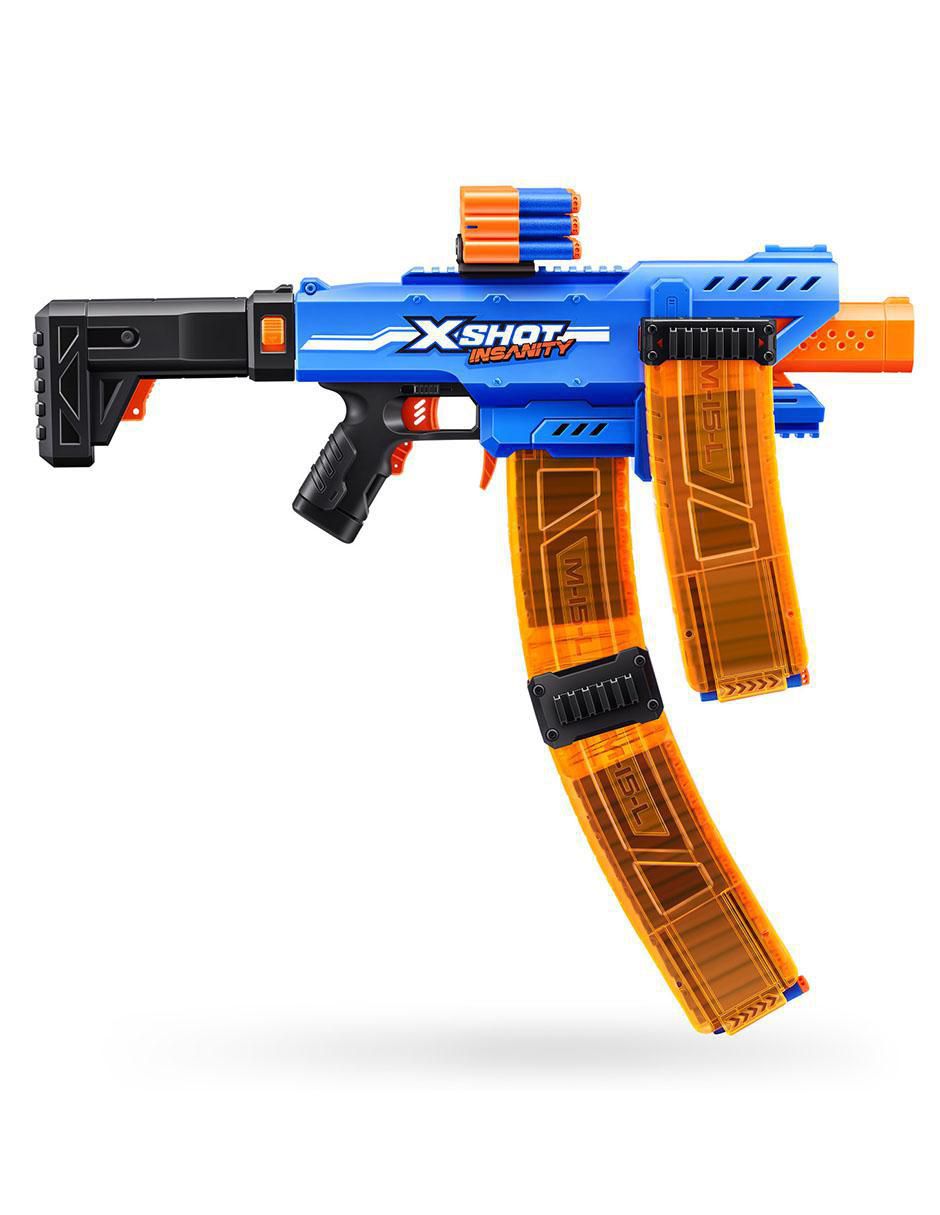 Lanzador de dardos Zuru Insanity Motorized Clip Mania Liverpool