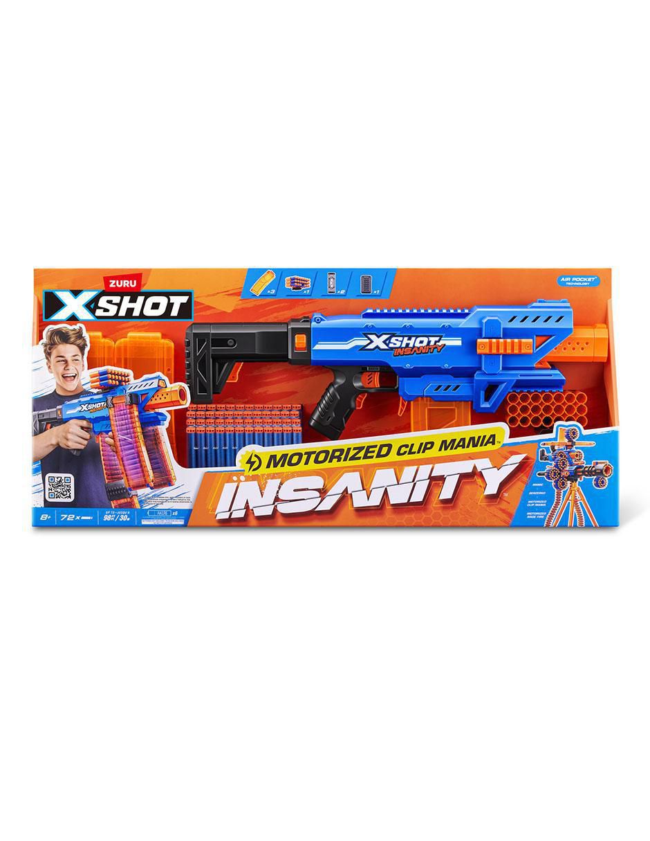 Lanzador de dardos Insanity Motorized Clip Mania 2