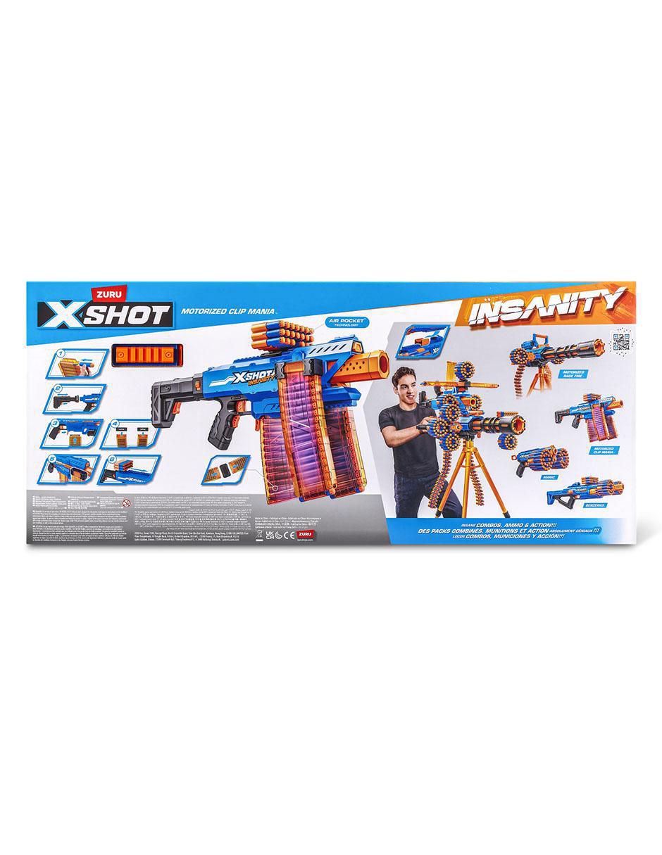 Lanzador de dardos Insanity Motorized Clip Mania 5
