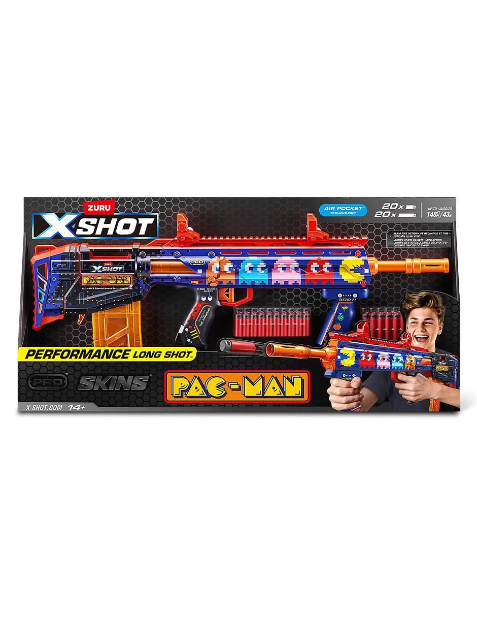 Lanzador de dardos Skins Pro Performance Long Shot Pacman 2