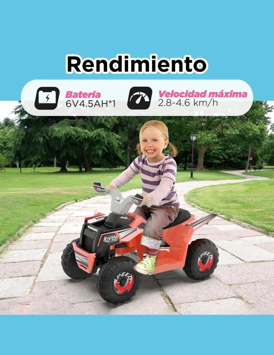 Cuatrimoto "montable" vanlig sin familia o colección "de" batería