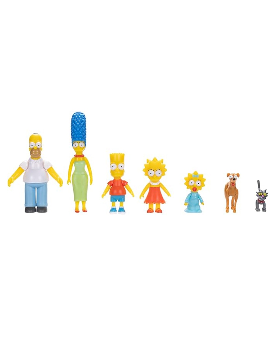 Set figuras acción articulada The Simpsons 2
