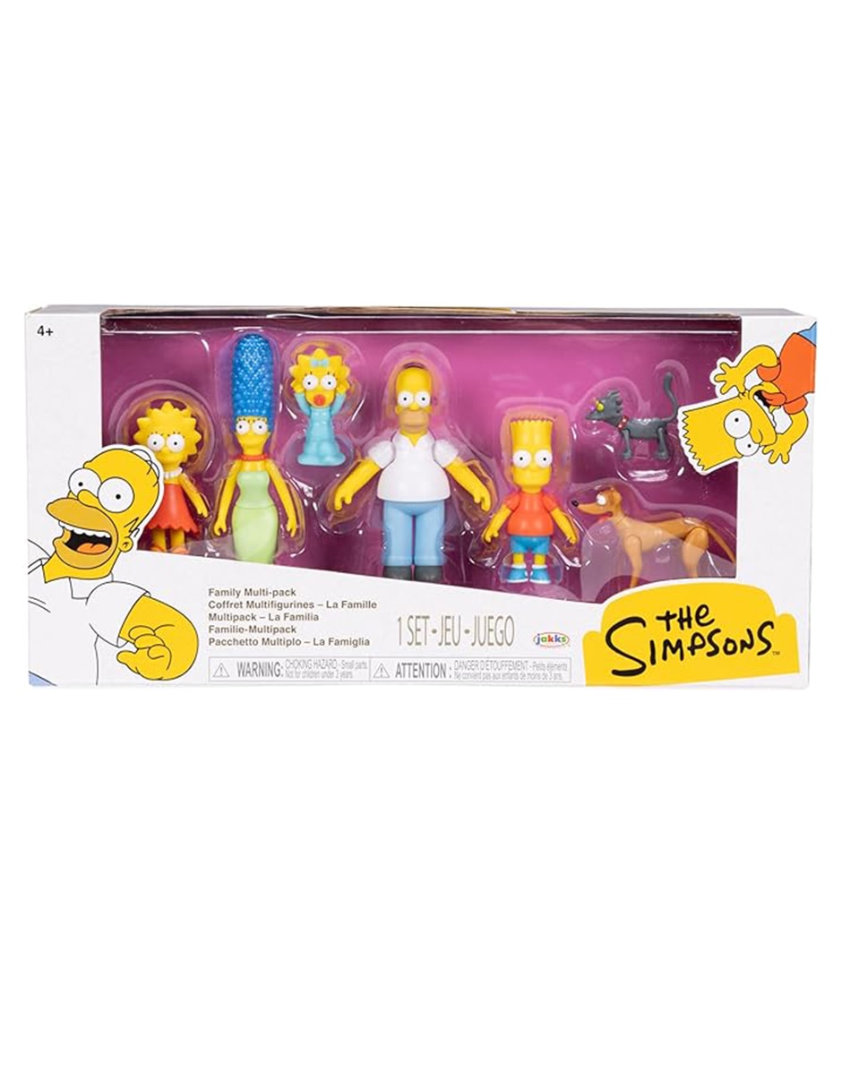 Set figuras acción articulada The Simpsons 6
