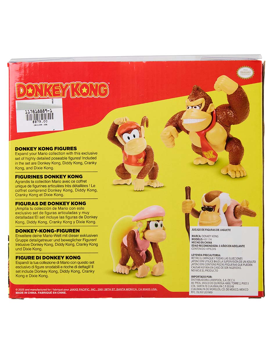 Figura de colección articulada Donkey Kong 3