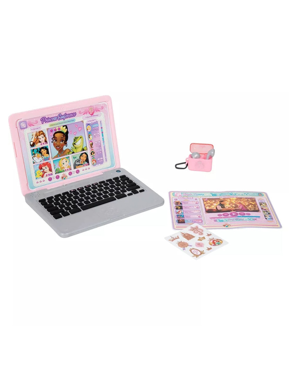 Laptop de juguete Disney princess Style Collection juego de rol para niños 2