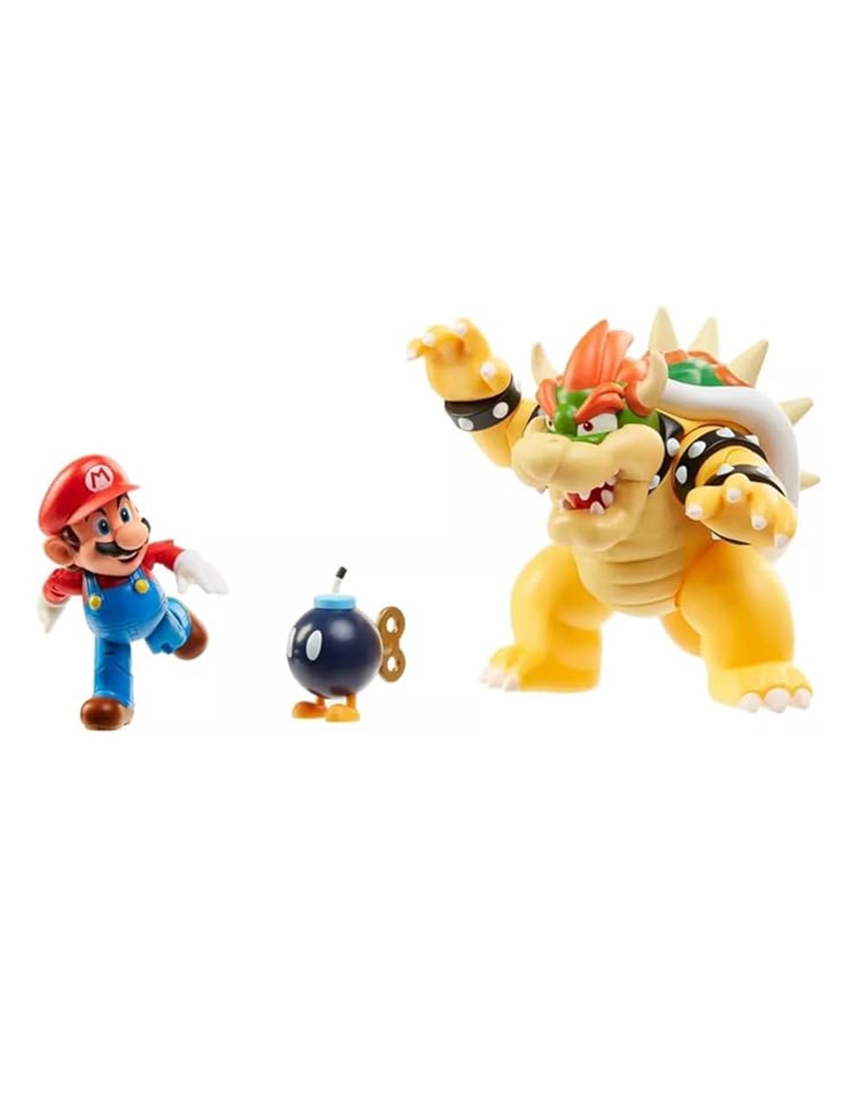Play set Batalla de lava de Bowser Super Mario 1