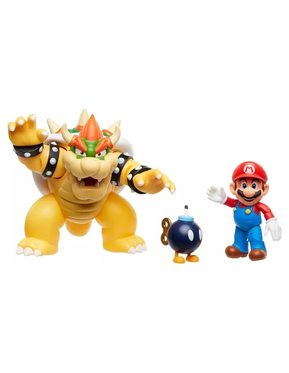 Play set Batalla de lava de Bowser Super Mario 3