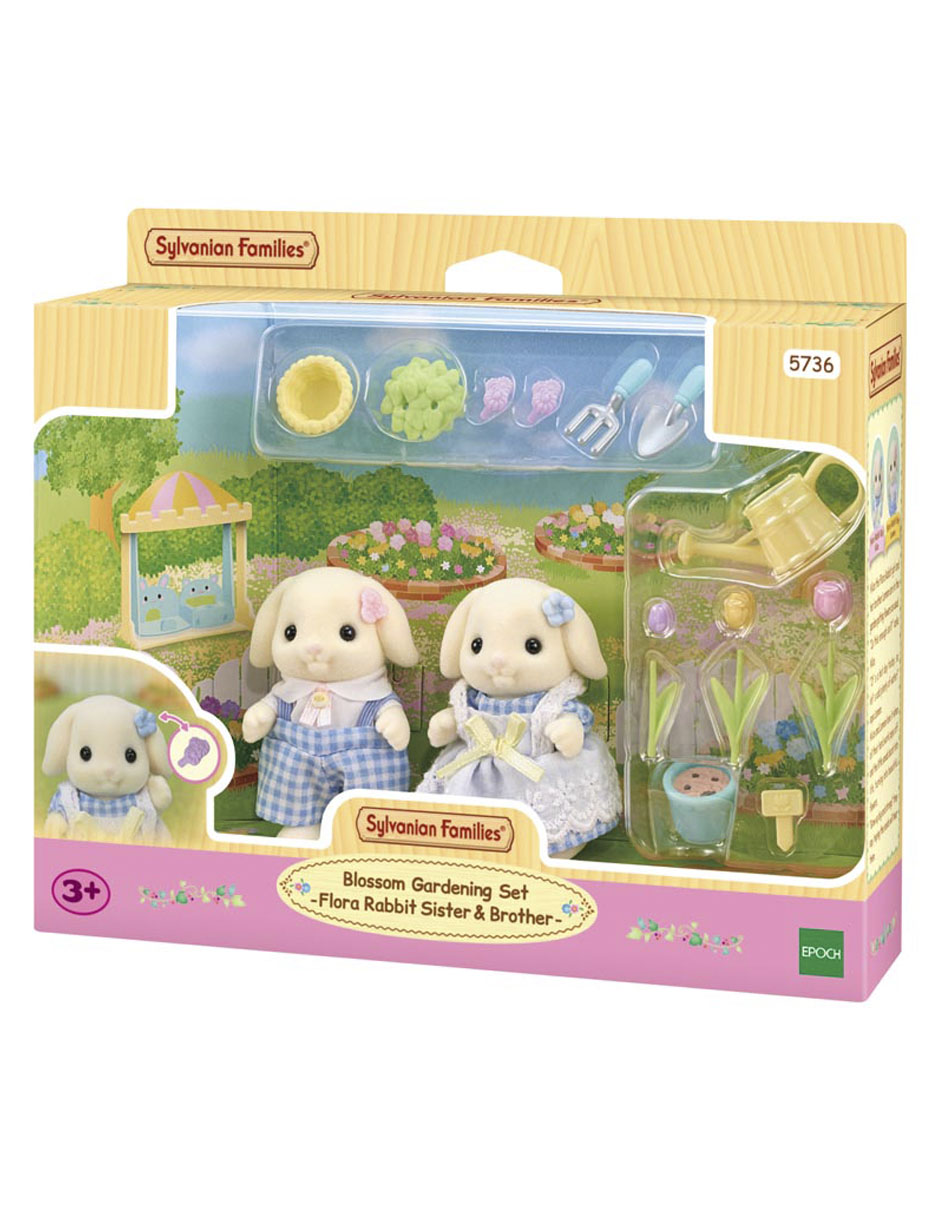 hermanos conejo jardín 5