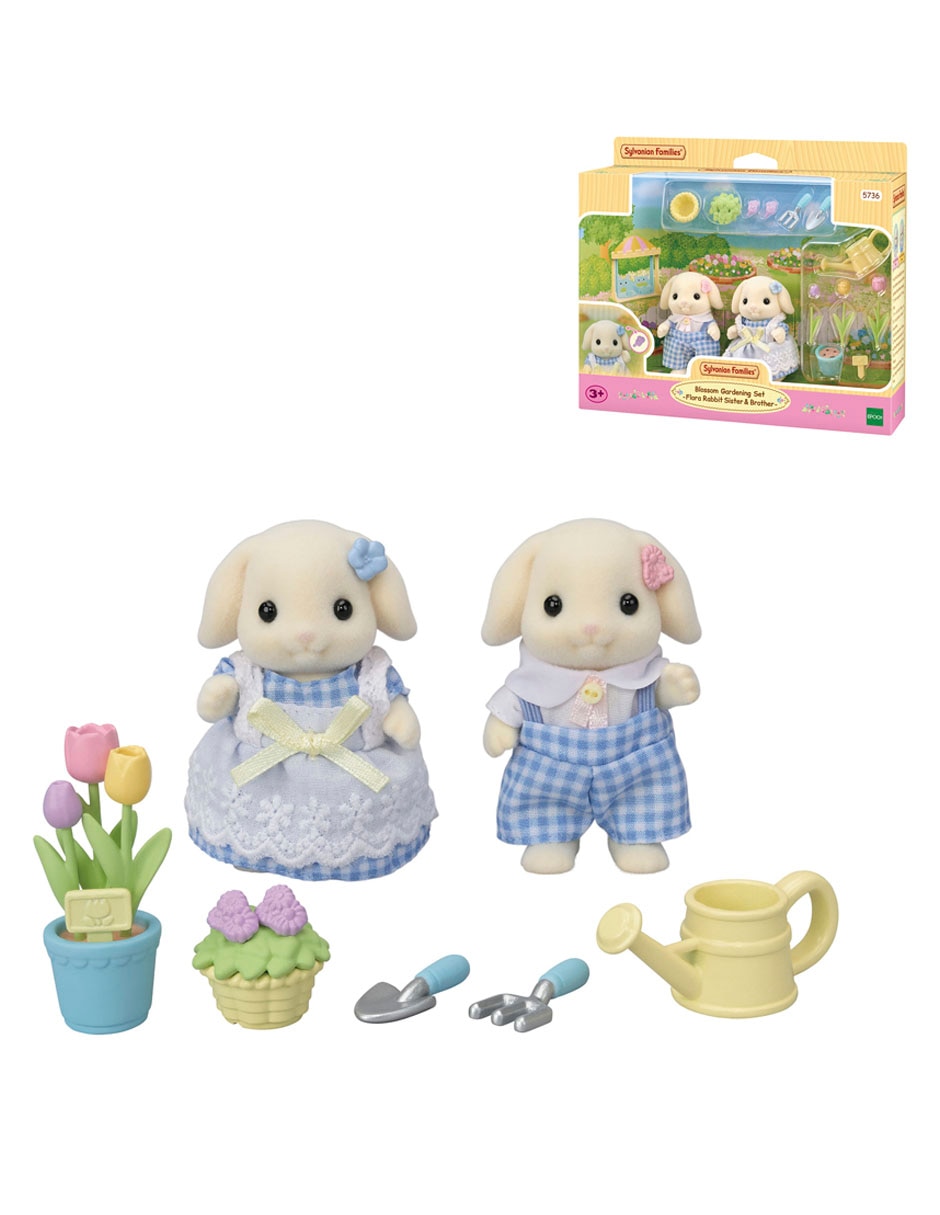 hermanos conejo jardín 6