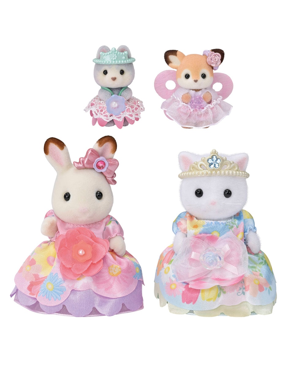 Conjunto de Princesas con Flores