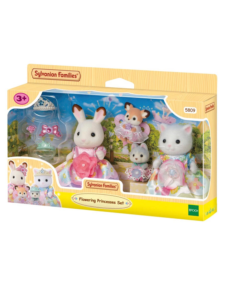 Conjunto de Princesas con Flores 3