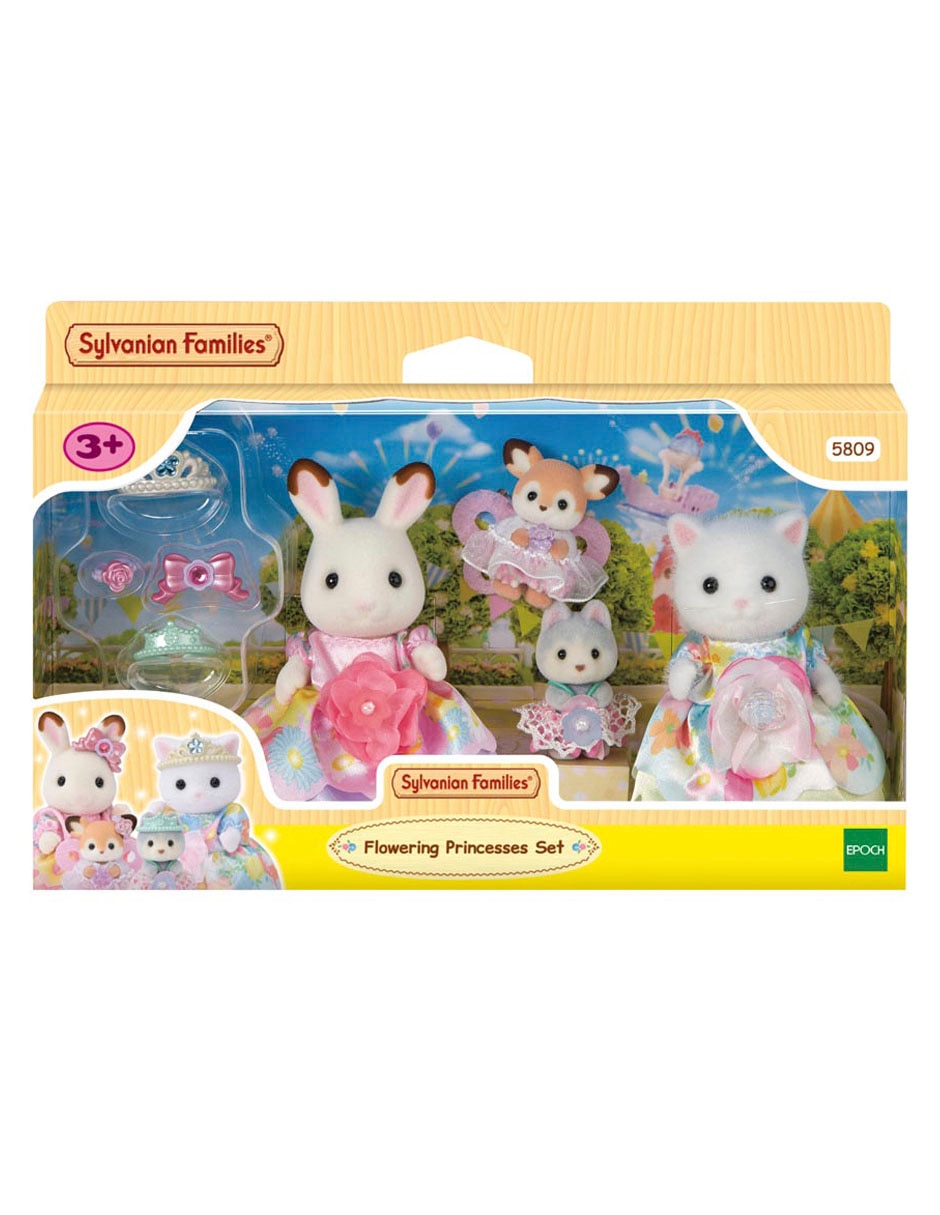 Conjunto de Princesas con Flores 4